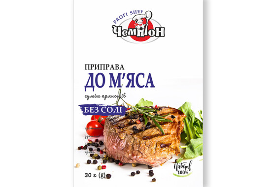 БЕЗ СОЛІ "До м'яса" 30 г