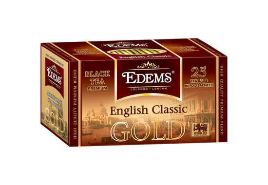 Чай "Еdems" 25 ф/п х 2 г чорний "Англійський класичний" GOLD (конверт)