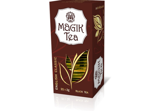 Чай "Мagik Tea" 25 ф/п х 2 г чорний "Англійський" (конверт)