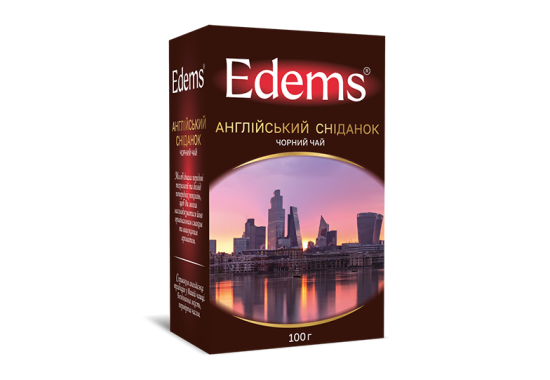Чай "Еdems" 100 г чорний "Англійський сніданок"
