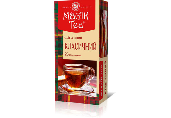 Чай " Мagik Tea" 25 ф/п х 2 г чорний "Класичний"
