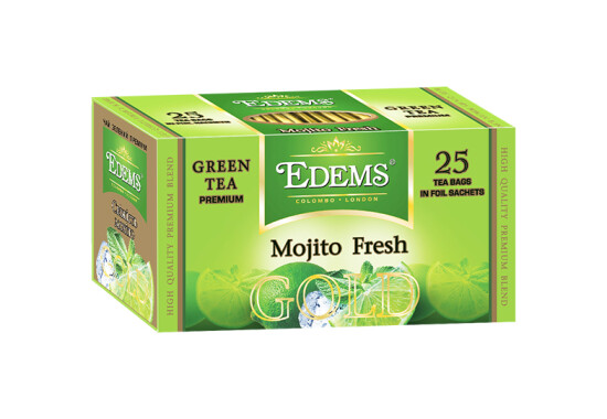 Чай "Еdems" 25 ф/п х 2 г зелений "Mojito Fresh" GOLD (конверт)
