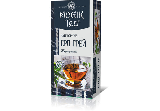 Чай  "Мagik Tea" 25 ф/п х 2 г чорний "Ерл Грей"