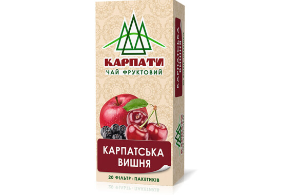 Чай "Карпати" 20 ф/п х 1,25 г фруктовий "Карпатська вишня"
