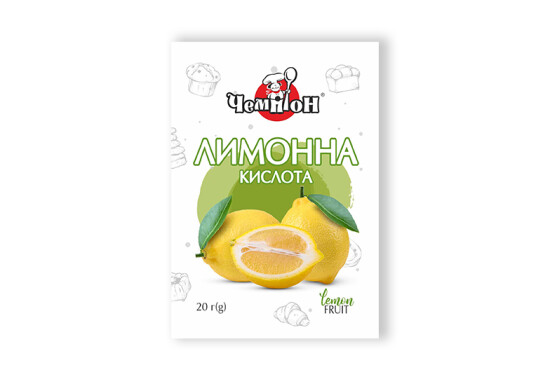 Лимонна кислота 20 г
