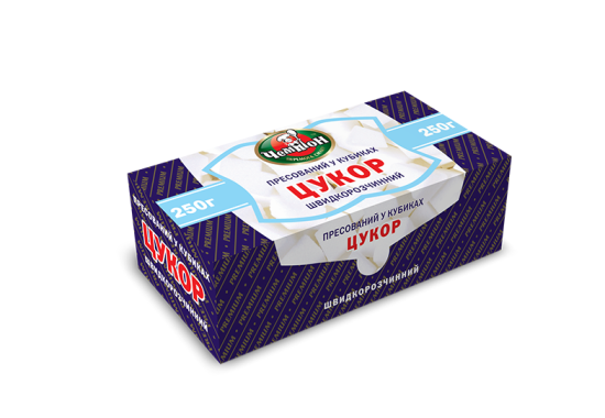 Цукор пресований 250 г ТМ "Чемпіон"