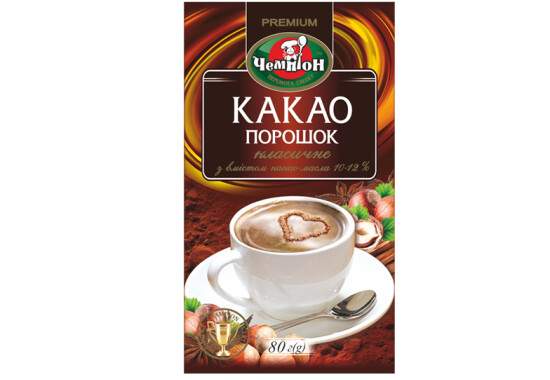 Какао - порошок 80 г (коробка)