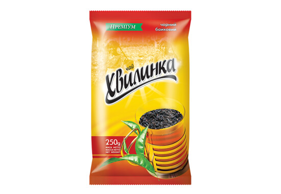 Чай "Хвилинка" 250 г чорний байховий