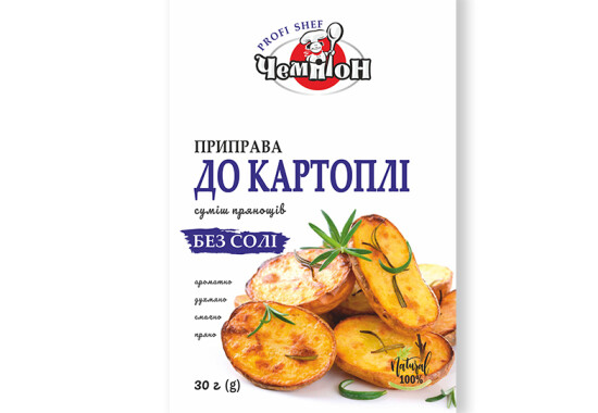 БЕЗ СОЛІ "До картоплі" 30 г