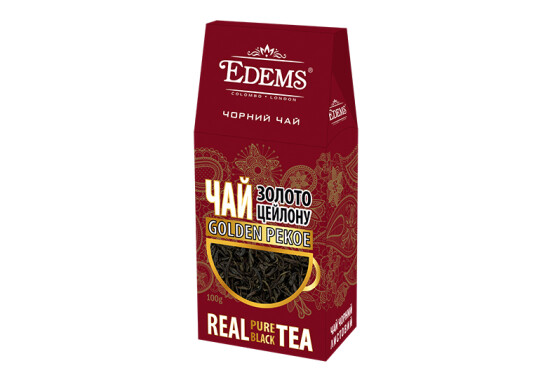 Чай "Еdems" 100 г чорний "Золото Цейлону"