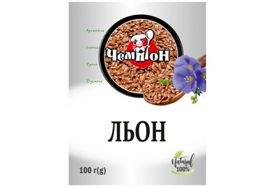 Льон насіння 100 г