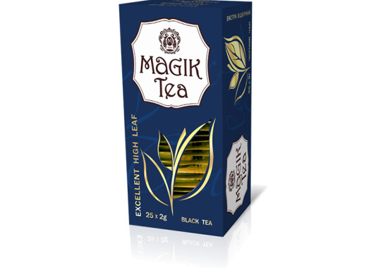 Чай "Мagik Tea" 25 ф/п х 2 г чорний "Екстра Відбірний" (конверт)