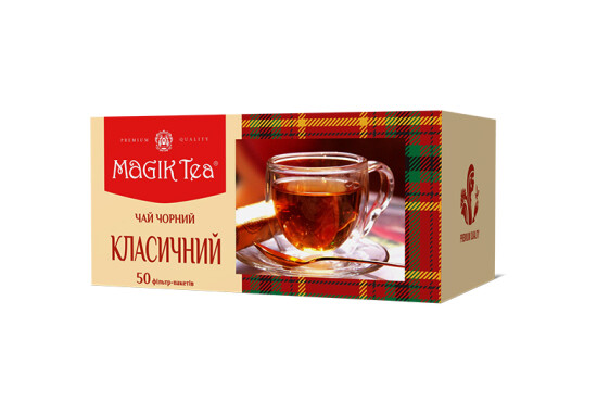 Чай " Мagik Tea" 50 ф/п х 2 г чорний "Класичний"