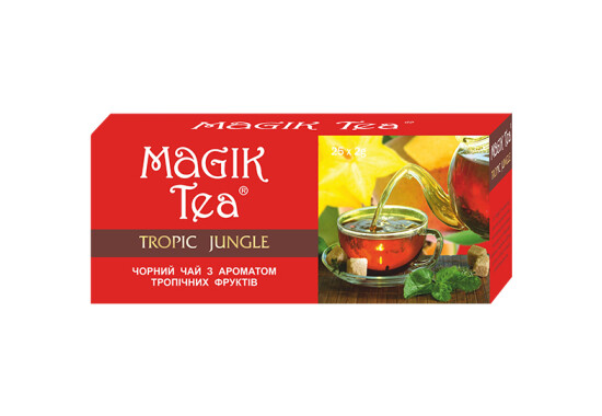Чай "Мagik Tea" 25 ф/п х 2 г чорний "Tropic Gungle"