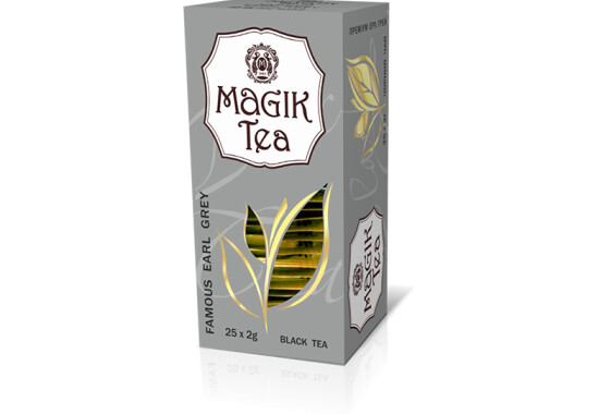 Чай "Мagik Tea" 25 ф/п х 2 г чорний "Преміум Ерл Грей" (конверт)
