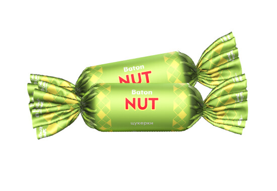Цукерка "Baton - Nut" 2,2 кг / 185,40 грн за кг