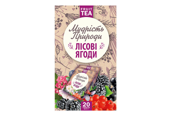 ФЧ "Лісові ягоди." ТМ "Мудрість природи" 20 ф/п х 2 г