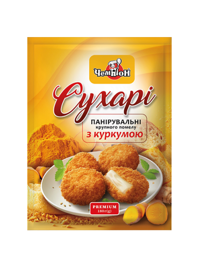 Cухарі Premium з куркумою 180 г  фото 2
