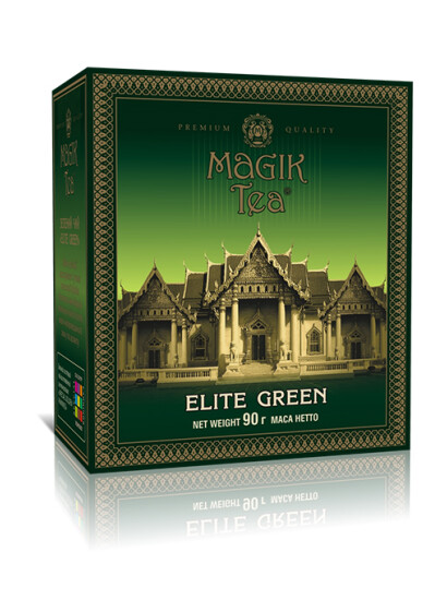 Чай "Magik Tea" 90 г зелений "Елітний зелений" фото 2