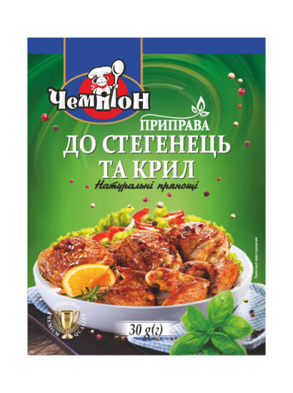 Приправа "До стегенець та крил" 30 г  фото 2