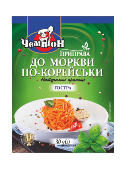 Приправа "До корейської моркви гостра" 30 г  фото 2