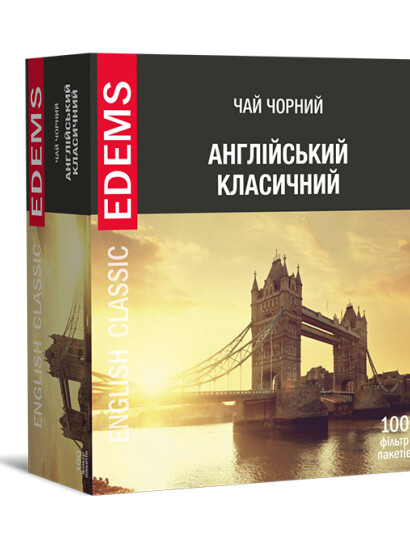 Чай "Еdems" 100 ф/п х 2 г чорний "Англійський класичний" фото 2
