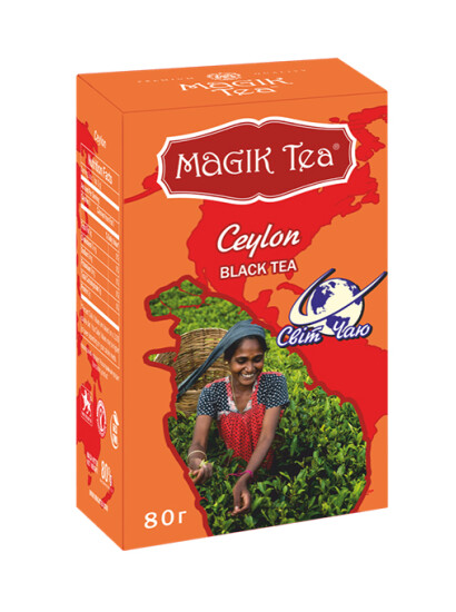 Чай "Magik Tea" 80 г чорний "Цейлонський" фото 2