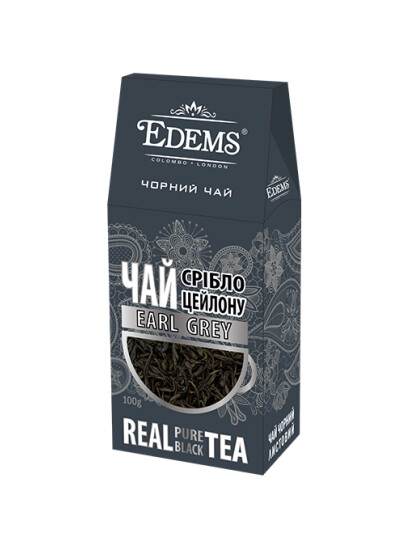 Чай "Еdems" 100 г чорний "Срібло Цейлону" фото 2
