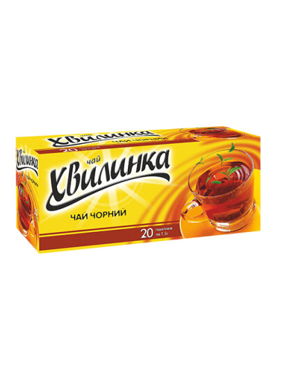Чай "Хвилинка" 20 ф/п х 1,5 г чорний байховий фото 2