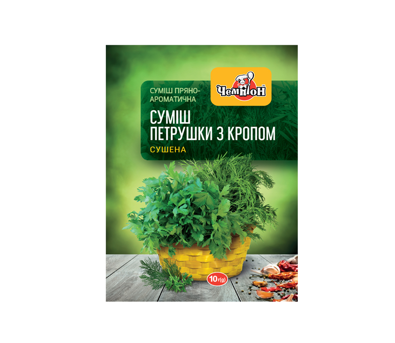 Суміш "Петрушка з кропом" (сушена) 10 г