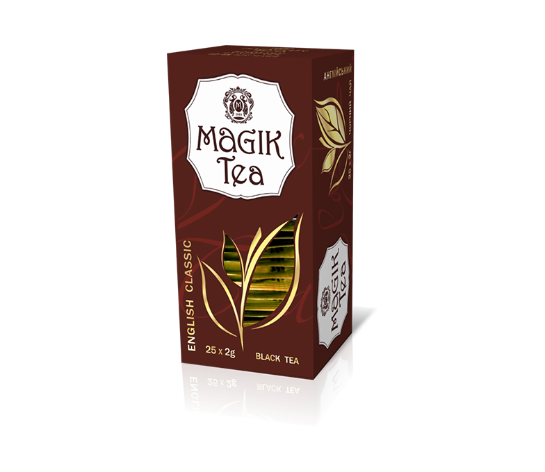 Чай "Мagik Tea" 25 ф/п х 2 г чорний "Англійський" (конверт)