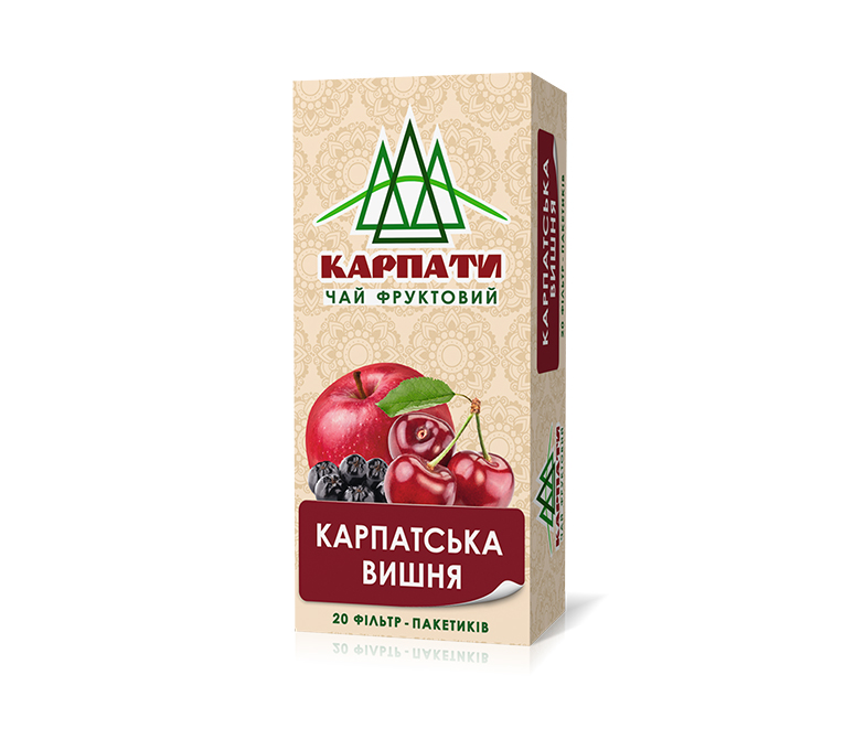Чай "Карпати" 20 ф/п х 1,25 г фруктовий "Карпатська вишня"