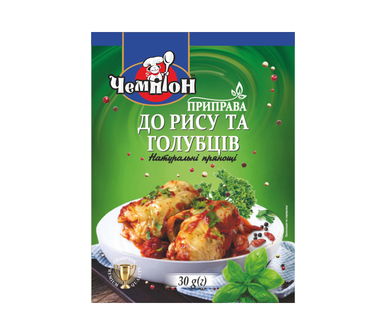 Приправа "До рису та голубців" 30 г 
