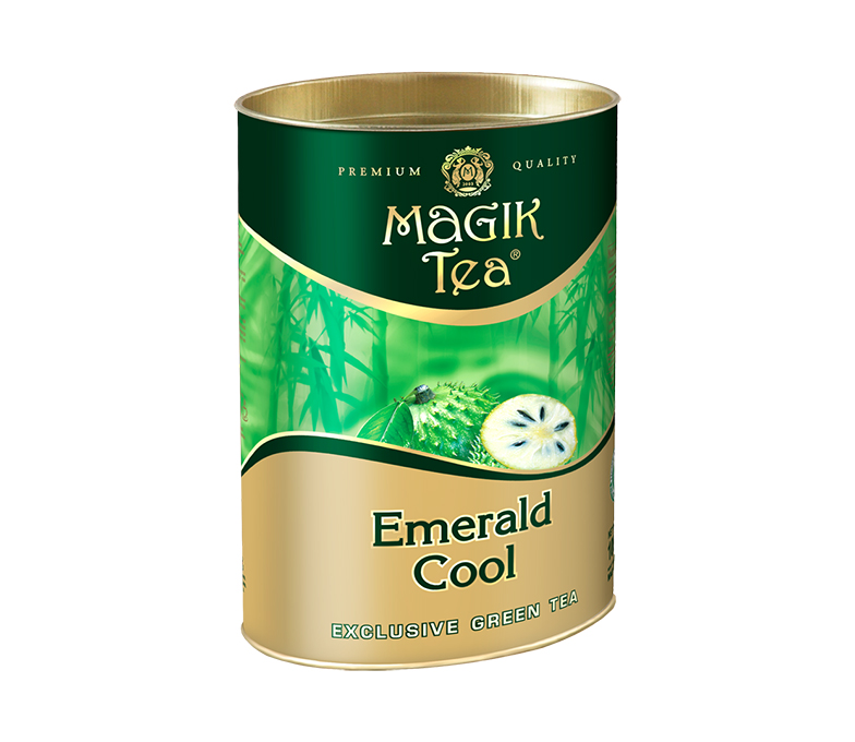 Чай "Мagik Tea" 100 г тубус зелений "Смарагдова прохолода"