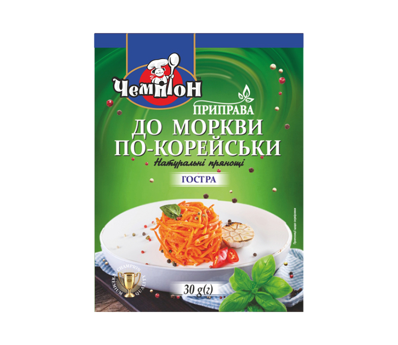 Приправа "До корейської моркви гостра" 30 г 