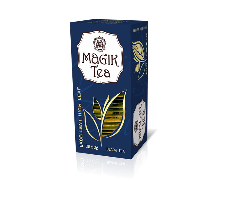 Чай "Мagik Tea" 25 ф/п х 2 г чорний "Екстра Відбірний" (конверт)